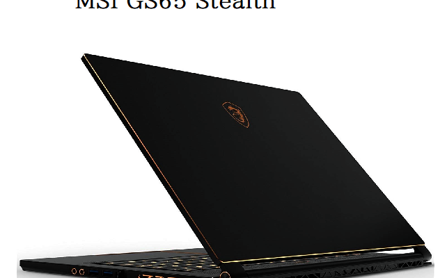 MSI GS65 Stealth Black Friday