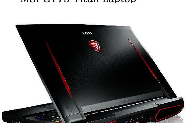 MSI GT75 Titan Laptop Black Friday
