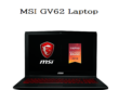 MSI GV62 Laptop Black Friday